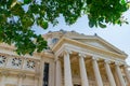 Romanian Athenaeum, a concert hall in the center of Bucharest, Romania and a landmark of the Romanian capital city. Romanian