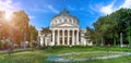 The Romanian Athenaeum George Enescu Ateneul Roman in Bucharest, Romania Royalty Free Stock Photo