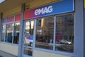 Debrecen, Hungary - 22. January 2023: EMAG store in Hungary. EMAG bought Extreme Digital and rebrand itâs store to eMAG store.