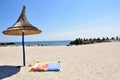 Romanian beach at the Black sea