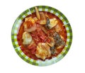 Romanian Braised fish. Royalty Free Stock Photo