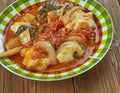 Romanian Braised fish. Royalty Free Stock Photo