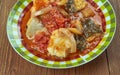 Romanian Braised fish. Royalty Free Stock Photo