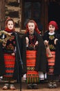 Romanian children in folklore costume