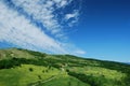 Romanian countryside landscape Royalty Free Stock Photo