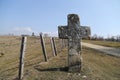 Old Stone Cross Royalty Free Stock Photo