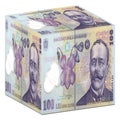 Romanian currency Royalty Free Stock Photo