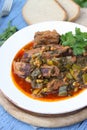 Romanian Easter Lamb Stew Royalty Free Stock Photo