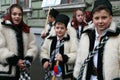 Romanian festival in traditional costume