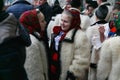 Romanian festival in traditional costume