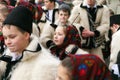 Romanian festival in traditional costume