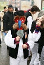 Romanian festival in traditional costume