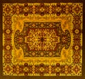 Romanian folk seamless pattern ornaments. Romanian traditional embroidery. Ethnic texture design. Traditional carpet design. Carpe Royalty Free Stock Photo