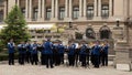 Romanian Gendarmerie Military Music Band Royalty Free Stock Photo