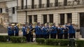 Romanian Gendarmerie Military Music Band Royalty Free Stock Photo