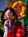 Romanian handmade trinkets dolls - the arrival of spring