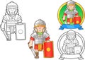 Romanian legionary set of images