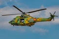 Romanian military helicopter Royalty Free Stock Photo