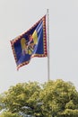 Romanian monarchy flag Royalty Free Stock Photo