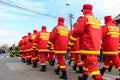 Romanian National Day military parade firefighters smurd