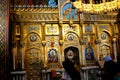 Inside the Cathedral of Curtea de Arges early 16th century Royalty Free Stock Photo