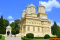 Nice Cathedral of Curtea de Arges early 16th century Royalty Free Stock Photo