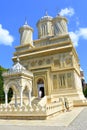 Old Cathedral of Curtea de Arges early 16th century Royalty Free Stock Photo