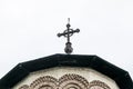 Romanian Orthodox Cross at Polovragi Monastery 4