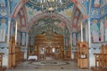 Romanian orthodox curch inside Royalty Free Stock Photo