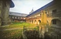 Romanian orthodox monastery Royalty Free Stock Photo