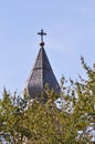Romanian Orthodox Monastery Tower Royalty Free Stock Photo