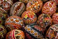 Romanian painted Easter eggs