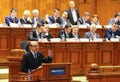 Romanian Parliament - Motion of no confidence against the Govern