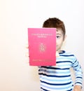 Romanian Passport Royalty Free Stock Photo