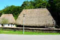Romanian Peasant Museum in Dumbrava Sibiului, Transylvania Royalty Free Stock Photo