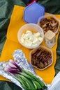 Romanian picnic Royalty Free Stock Photo