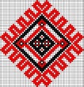 Romanian popular pattern