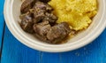 Romanian pork liver stew