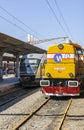 Romanian Royal Train versus modern passenger train