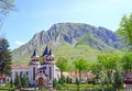 Romanian rural landscape. Rimetea village, Piatra Secuiului Mountain Royalty Free Stock Photo