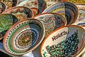 Romanian traditional ceramic plates