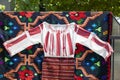Romanian traditional clothes Royalty Free Stock Photo