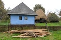 Romanian traditional house, Maramures historical region, Romania Royalty Free Stock Photo