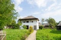 Romanian traditional house, Oltenia historical province Royalty Free Stock Photo