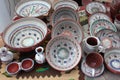 Romanian traditional pottery Royalty Free Stock Photo