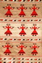 Romanian traditional rug Royalty Free Stock Photo