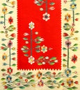 Romanian traditional rug Royalty Free Stock Photo