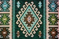 Romanian traditional rug Royalty Free Stock Photo