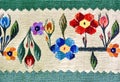 Romanian traditional rug Royalty Free Stock Photo