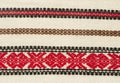 Romanian traditional textile Royalty Free Stock Photo